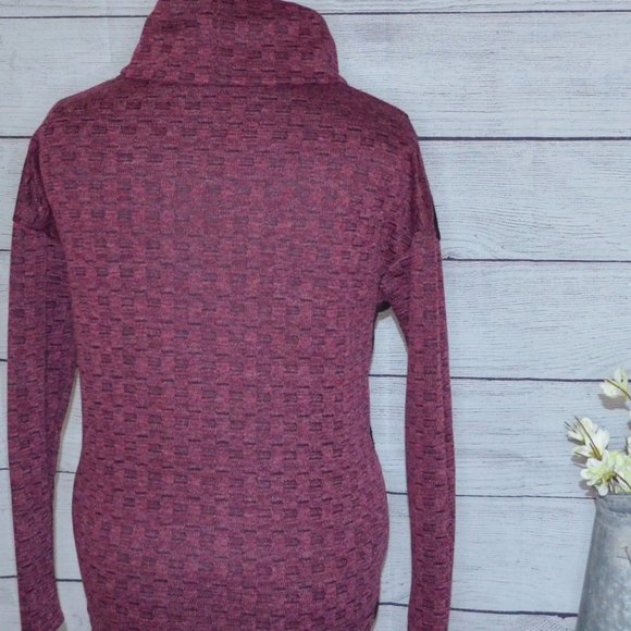 Haptics Asymmetrical cowl neck sweater. - Picture 2 of 2